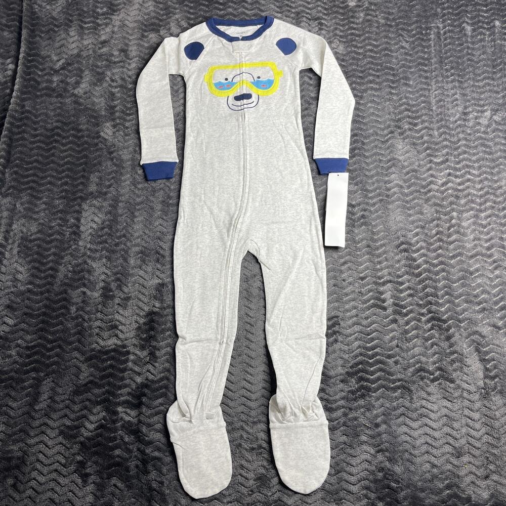 NEW Carter's Baby Boys 1-Pc Snorkel Bear Cotton Pajamas